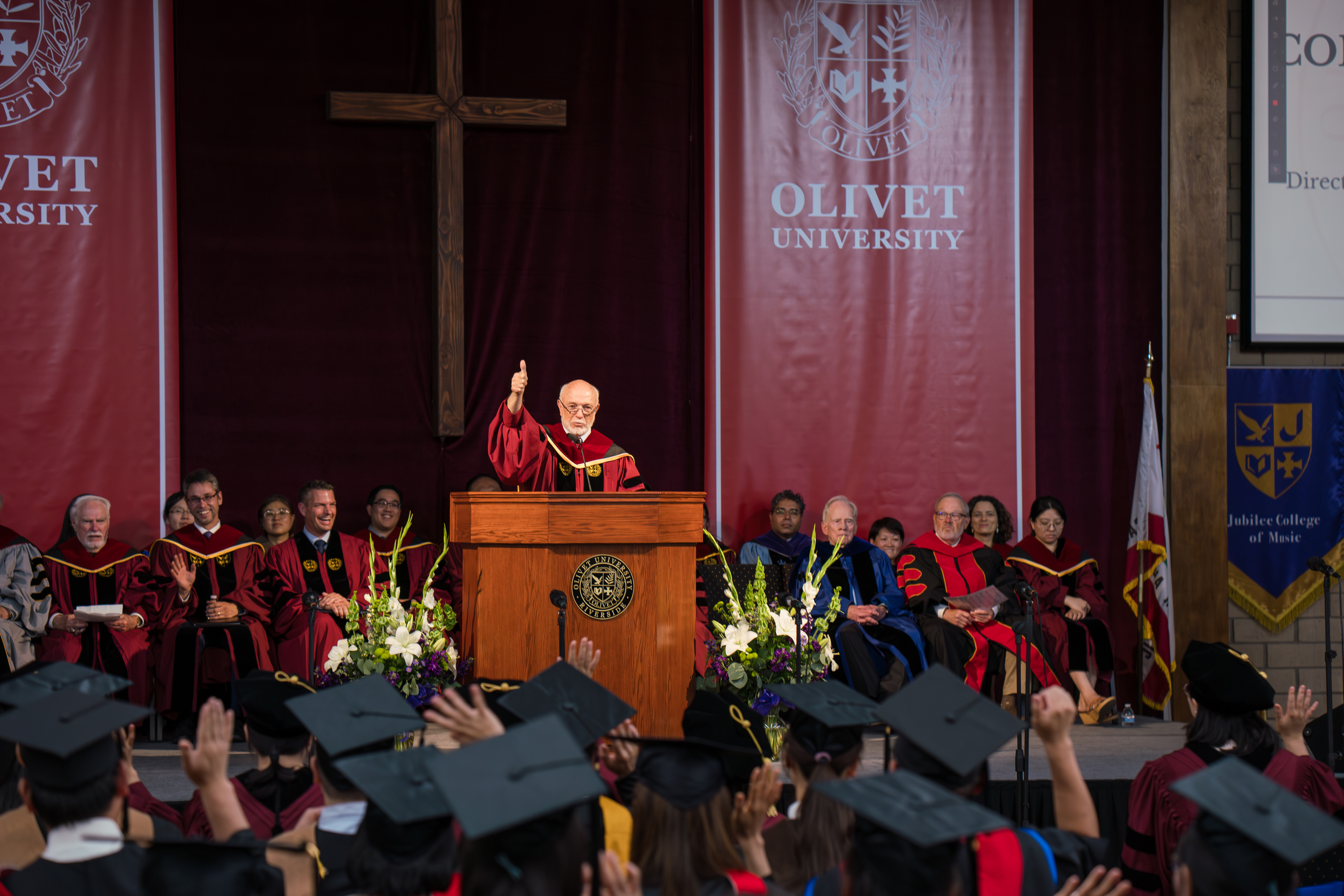 Graduates Celebrate at 2023 Commencement Ceremony, Honorary Degree Awarded
