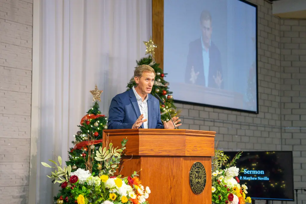 OU Riverside Hosts Sermon Series Speaker on Faithful Service and Reconciliation