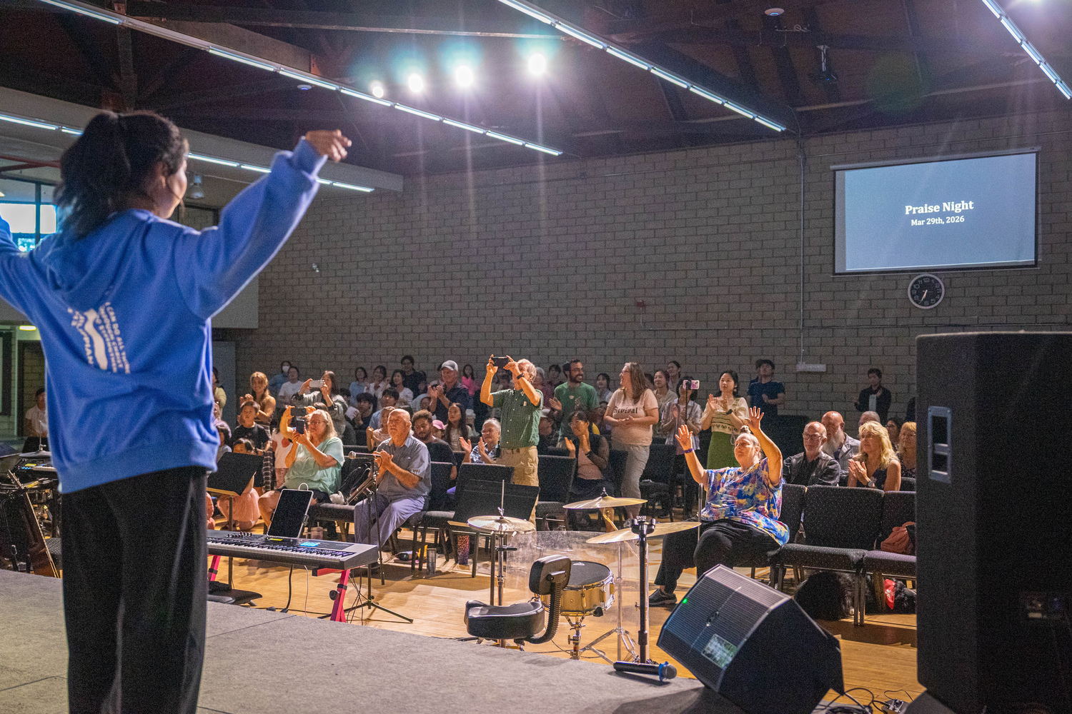 Olivet University Hosts Local Churches for Palm Sunday Worship