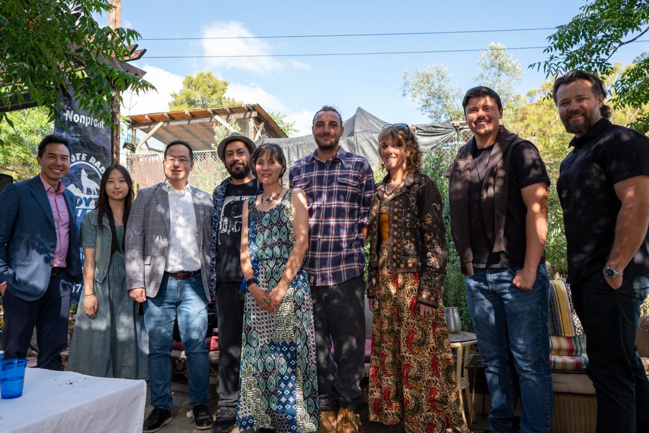 Students and Staff Connect at Community Radio Fundraising Event