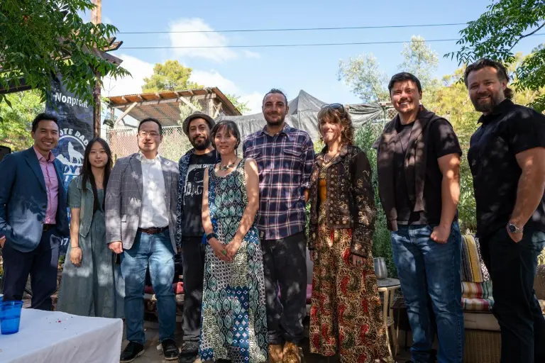 Students and Staff Connect at Community Radio Fundraising Event