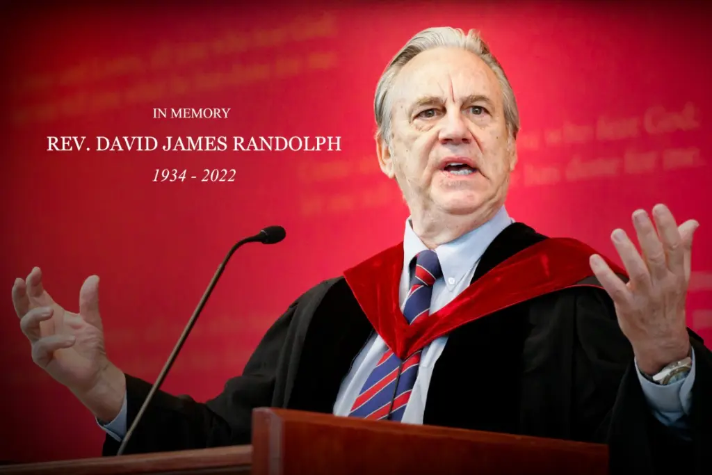 Celebrating the Life of Rev. Dr. David James Randolph