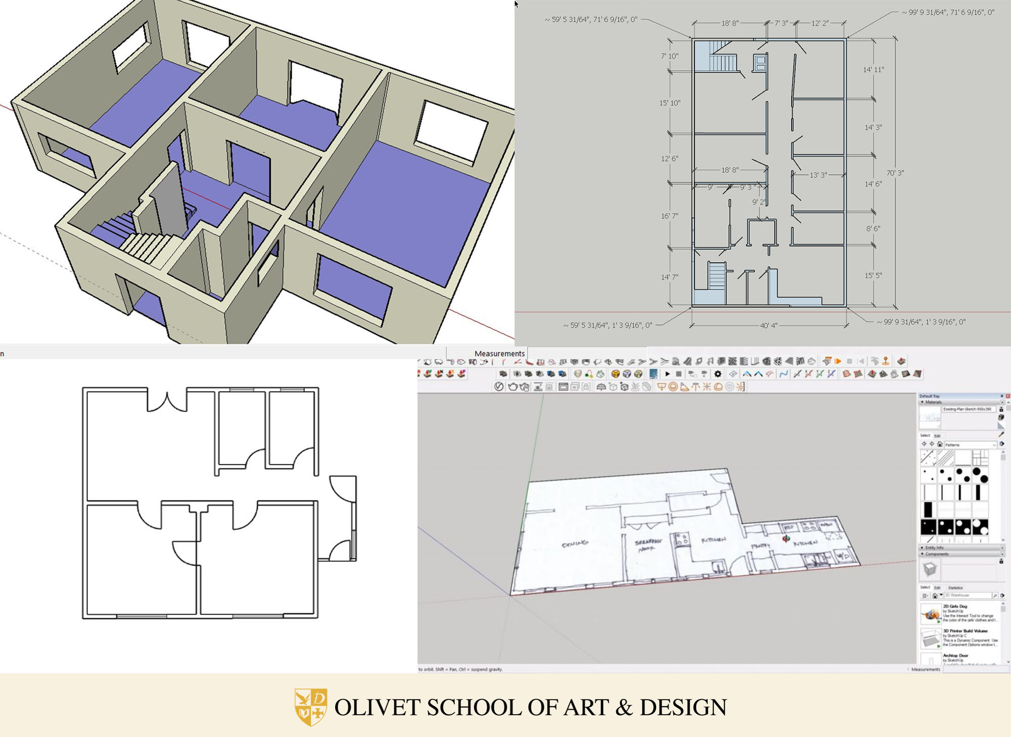 OSAD 3D Modeling Class: Hands-On Experience in Architectural Applications
