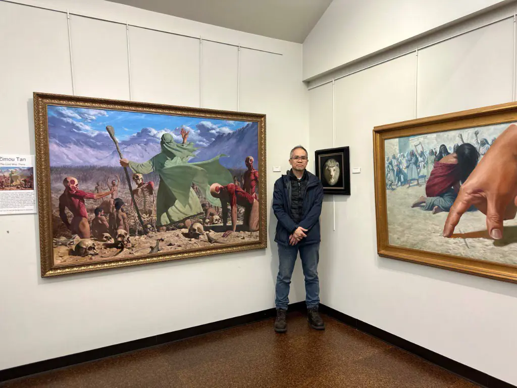 Exploring Faith Through Art: OSAD Professor Zimou Tan's Solo Exhibition Concludes in New York