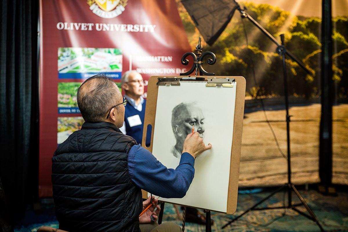 OSAD Assoc. Dean Serves as Artist-in-Residence at ABHE Event 