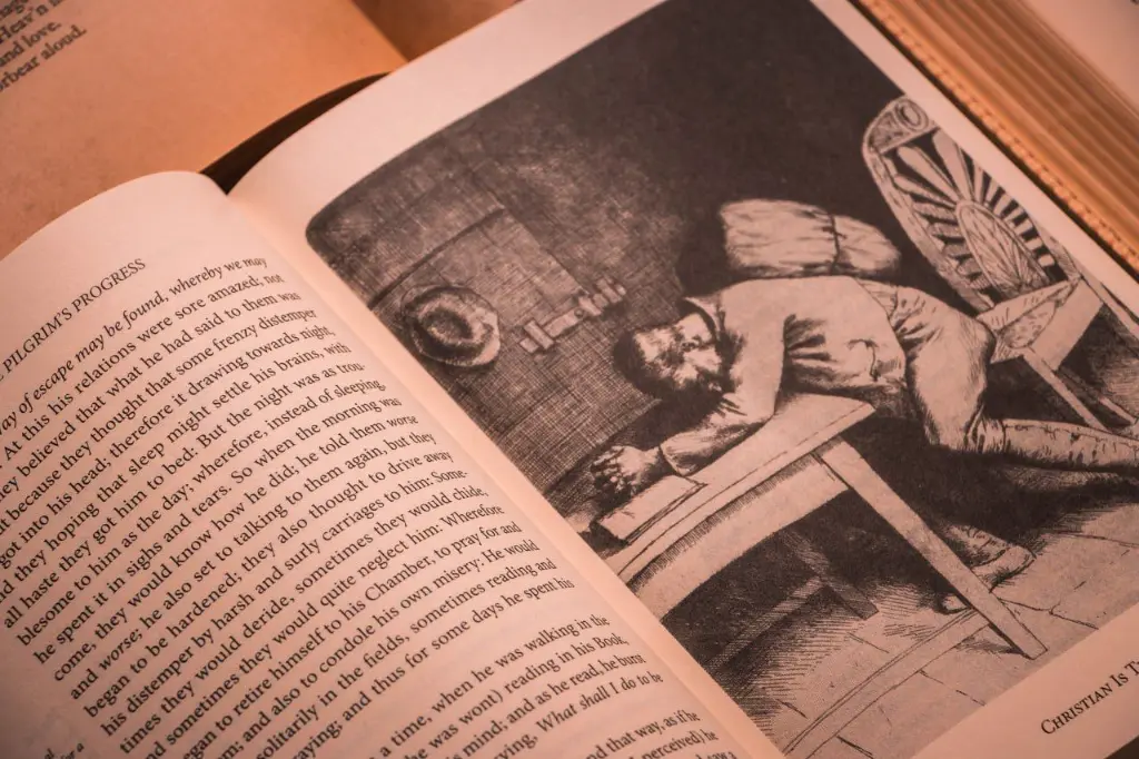 ESL Students Practice Listening Skills by Watching 'The Pilgrim's Progress' Movie
