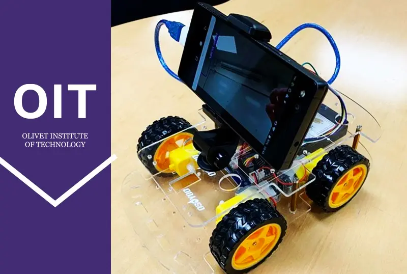 Olivet Institute of Technology AI Lab Prototypes Smart Robot Car