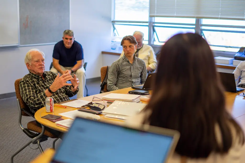 Doctoral Students Share Progress and Receive Mentorship from Ph.D. Committee